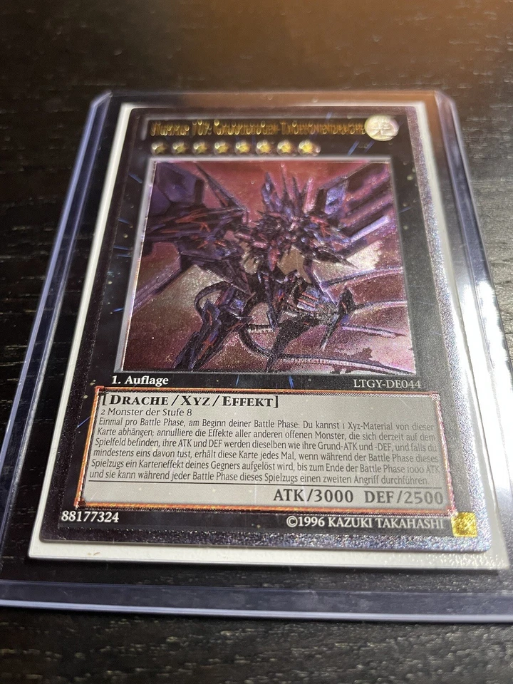 Yu-Gi-Oh! Nummer 107 Tachyonendrache Ultimate Rare Near Mint 1. Auflage  - Bild 4 von 4