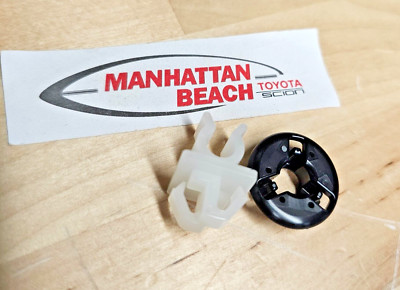 Genuine Toyota Hood Support Prop Clip & Grommet Kit – 97-99 Camry – OEM Plastic, 2-Piece