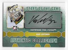 2012-13 In the Game Between the Pipes Hockey Cards 19