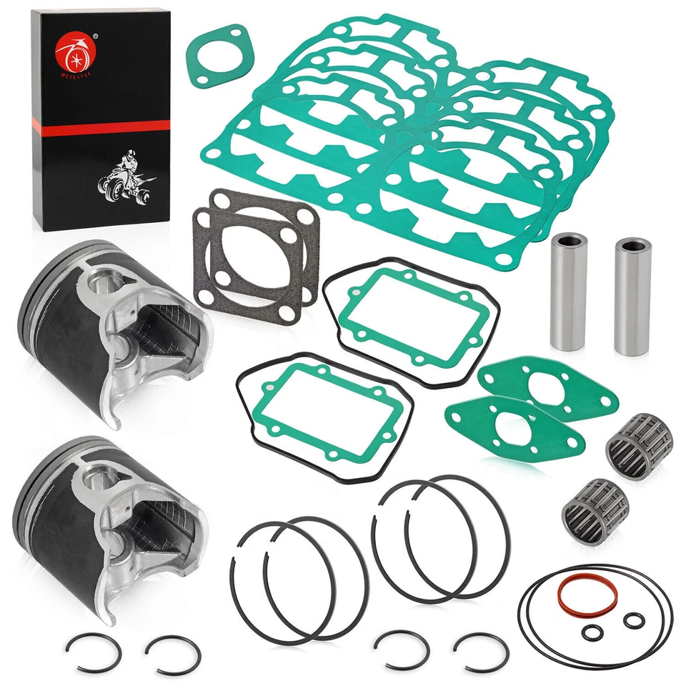 Top End Rebuild Kit Pistons 82mm Gasket For Ski-Doo GSX 800 / Summit 800 / X 800 - Image 2 of 4