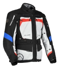 motorcycle jacket | Dane REYKJAVIK Goretex gray adventure waterproof breathable