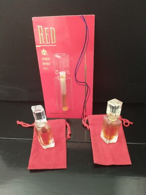 Vintage Georgio Extraordinary Perfume Lot Of Two plus nice sample vial.