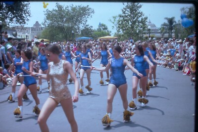 Vintage Walt Disney World  Parade Florida 1975  Color Transparency Slide -C