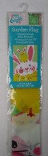 Easter Bunny and Chicks Garden Flag 12.5" x 18" Waterproof UV Fabric