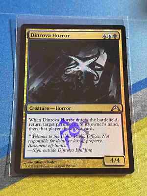 Magic the Gathering MTG Gatecrash DINROVA HORROR Foil