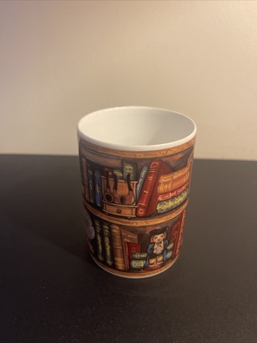 Past Time Rare Made In England Library Mug Porcelain Coffee Tea Mug Cup 0790 - Picture 4 of 8