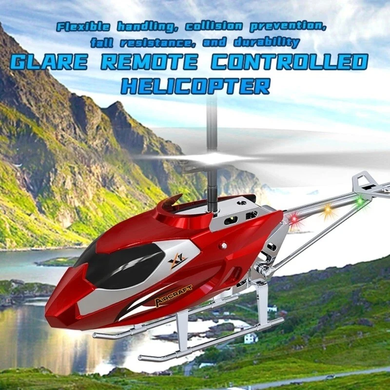 NEW 3.5CH Mini Metal RC Flying Helicopter [Makes A Great Gift! Free Shipping!] - Image 2 of 4