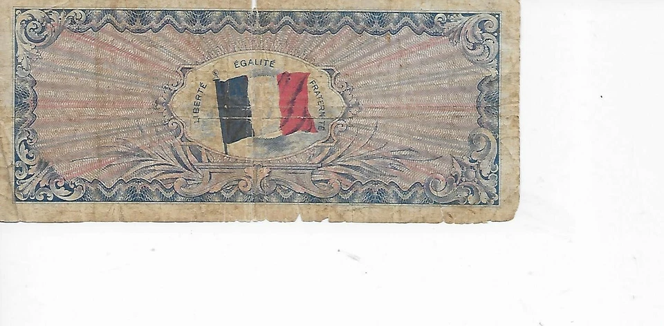 US Military payment Certificate France 100 francs series 1944 - Image 2 of 2