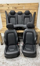 Oem 2014-2020 Maserati Quattroporte Complete Seat Set Front Rear Leather Black Oem 2014-2020 Maserati Quattroporte Complete Seat Set Front Rear Leather Black