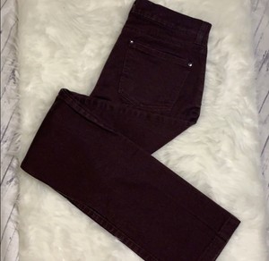 brown bootcut jeans