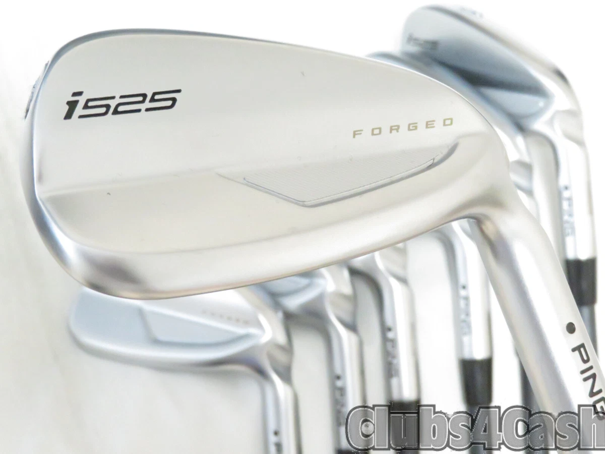 PING i525 irons Forged Black Dot AWT 2.0 Matte Black Stiff Flex 4-P RARE .. MINT