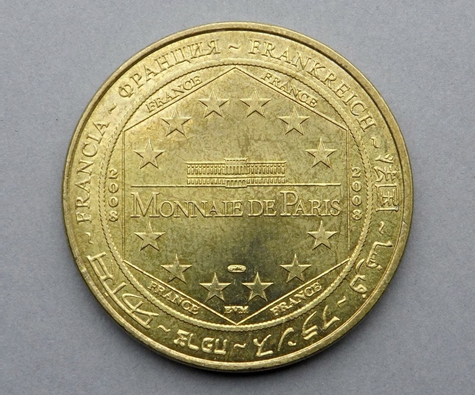 MÉDAILLE TOURISTIQUE MDP 12 viaduc de millau 2008 EUR 2,50 - FR