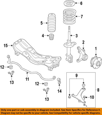 Genuine Subaru Knuckle 28313AG030 for sale online | eBay