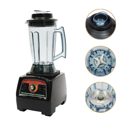 3.9L Hochleistungsmixer 57000PRM Standmixer Juicer Blender 2800W 2in1 Blades - Afbeelding 1 van 15