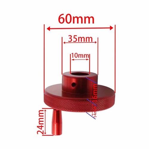 Hand Wheel 30/40/50/60/80mm Diameter Hole Dia M3~M8 for Lathes Milling Machine - Picture 80 of 102