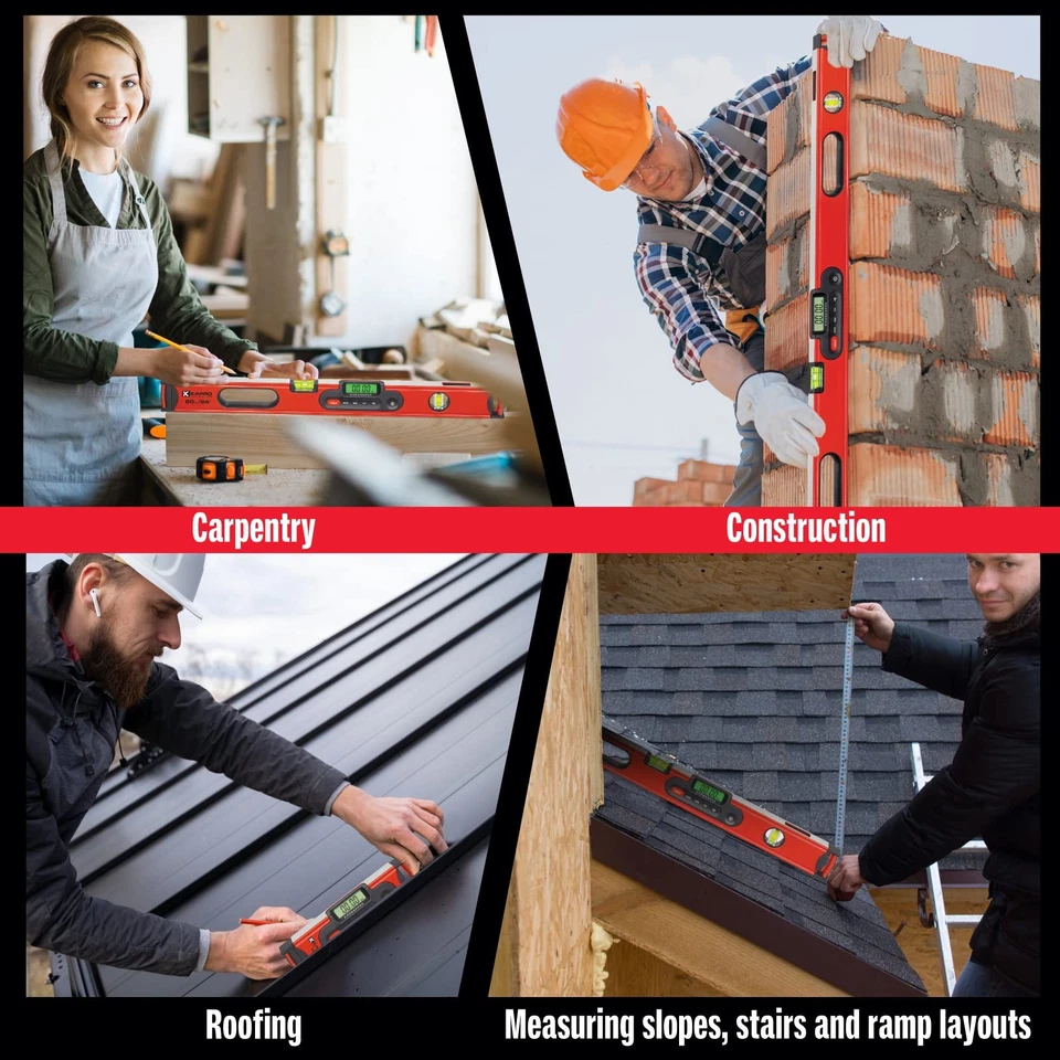 Kapro  985D-24B Digiman Magnetic Digital Level 24-Inch with Carrying Case - Image 3 of 4