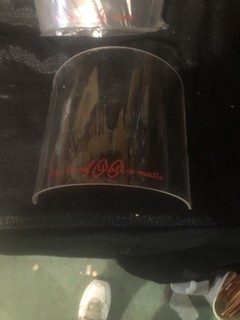 SEEBURG JUKEBOX WALL BOX REPLACEMENT GLASS SET OF FOUR