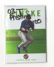2003 Topps Pristine (1-100) - TORONTO BLUE JAYS Team Set