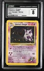 2000 Pokemon Gym Heroes Sabrina's Gengar Holo Rare #14 CGC 8 Swirl
