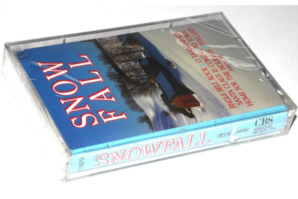 Christmas : Snowfall (Cassette Tape 1990) Holiday Rock Pop Music NEW SEALED - Image 3 of 4