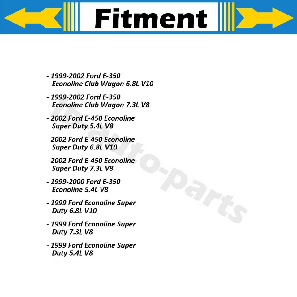 Sensor de velocidade de roda SMP ABS dianteiro direito para 1999-2002 Ford E-250 Econoline 5.4L - Imagem 3 de 4