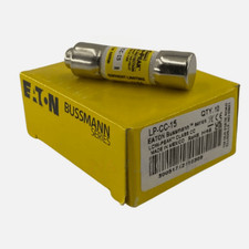 10PCS BUSSMANN LP-CC-15 (15 AMP) 600Vac Fast-Acting Fuse
