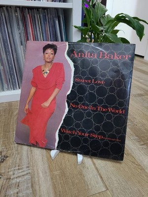 Anita Baker - Sweet Love 12'' Vinyl Elektra Records 1986 Soul VG+/VG