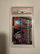 2019-20 Panini Donruss Optic - Elite Dominators Trae Young #13 Holo Prizm
