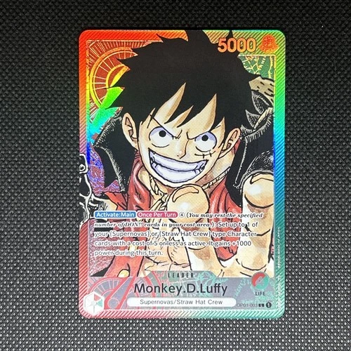 One Piece Monkey D Luffy OP01-003 Leader Parallel Romance Dawn