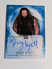 BRAY WYATT 2017 Topps WWE Undisputed on-card AUTO / AUTOGRAPH #d /199