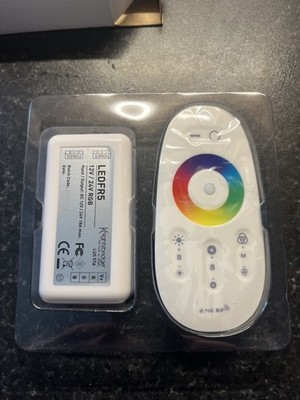 Knightsbridge 12V / 24V RF Touch Controller und Fernbedienung - RGB / RGBW