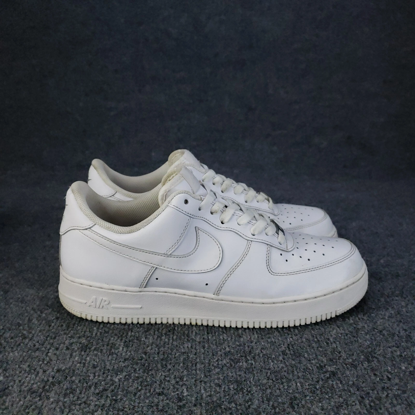 Nike Uomo Air Force 1 07 Scarpe Uomo Taglia 11.5 Bianco Sneakers Casual CW2288 111
