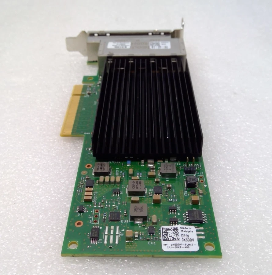 Dell Intel X710-T4L 10GbE Quad-Port RJ45 PCI-e Ethernet Adapter K5DDV - Image 3 of 4