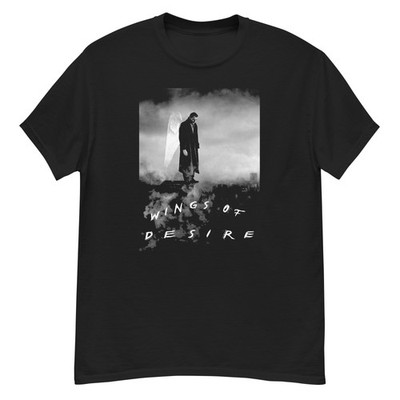 Wings of Desire cult film fan art t-shirt