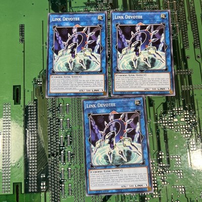Link Devotee CYHO-EN036 Common 1st Edition Yugioh Card Cybernetic Horizon 3