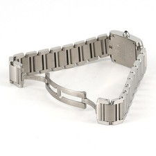 Authentic Cartier Tank Française SM W51008Q3 Stainless Steel Quartz #270-00... 7