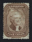 CKStamps: US Stamps Collection Scott#29 5c Jefferson Used