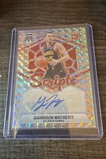2023-24 Panini Mosaic - Scripts Garrison Mathews #MS-SON (AU)