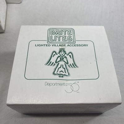 Dept 56~Battery Operated Angel Bright Lights 52671 Tested & Working