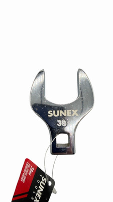 Sunex 97438A 1/2-Inch Drive 38-mm Jumbo Crowfoot Wrench 38mm 