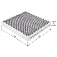 Filter Innenraumluft Bosch 1987432368 FüR Bmw Valmet Mclaren