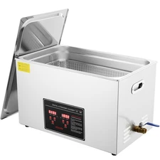 Uimoso 30L Ultrasonic Cleaner Timer Heating Machine Digital Industrial Sonic