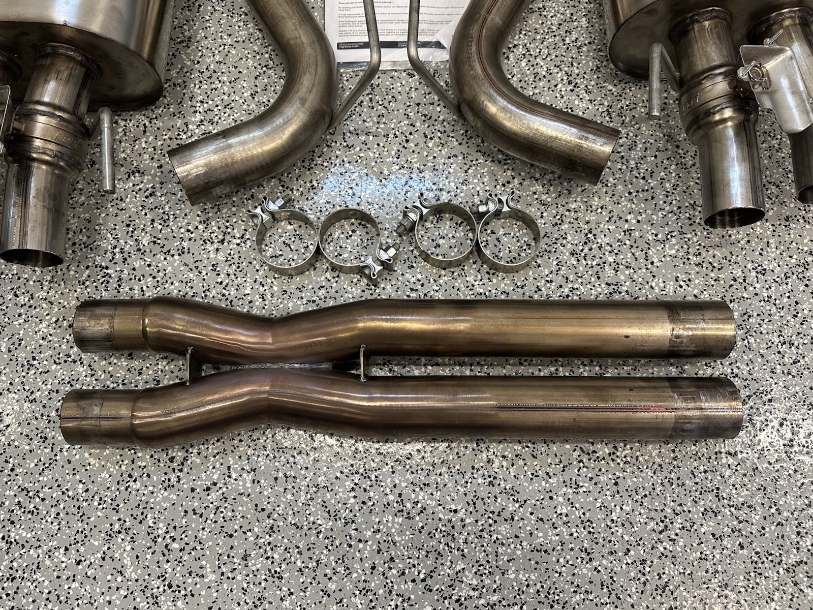 USED Borla ATAK (140684) Cat-Back Exhaust for 2015-2020 Ford GT350 & GT350R 5.2L