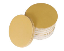 50PCS 5 INCH Hook and Loop No Hole Gold Sanding Disc Roll 220 Grit Sandpaper  0.31 per gallon