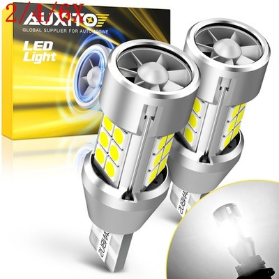 2/4/6X Auxito Canbus LED Backup Reverse Light 921 912 T15 Error Free Super White