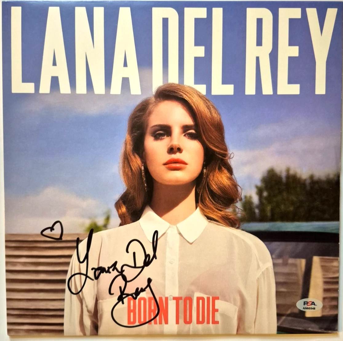 Lana Del Rey Signed Indiana Original Autographed Rock & Pop