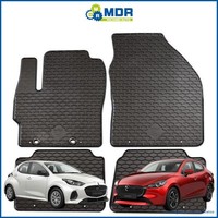 TPE 3D Gummimatten Schwarz FüR Mazda 2 Hybrid Ab 2021, W-Parts 72643502