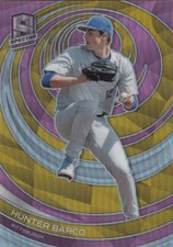 HUNTER BARCO /17 CHRONICLES SPECTRA PINK PRIZM REFRACTOR RC PIRATES #23 2023 23