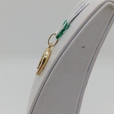 Ciondolo Ferro Di Cavallo In Argento Sterling Con Zirconi - Collana 16-18" Regalo In Scatola