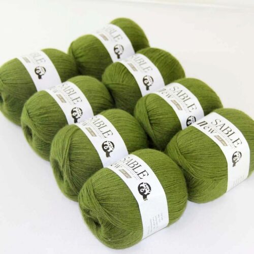 AIPYARN 8X50gr Super Soft Pure Cashmere Blankets Fine Hand Wool Crochet Yarn 05